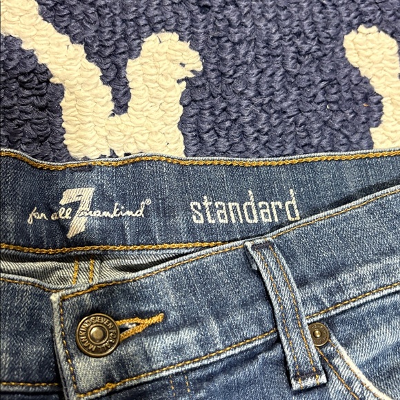 7 For All Mankind Standard Classic Mens Jeans sz 33 - Picture 6 of 9